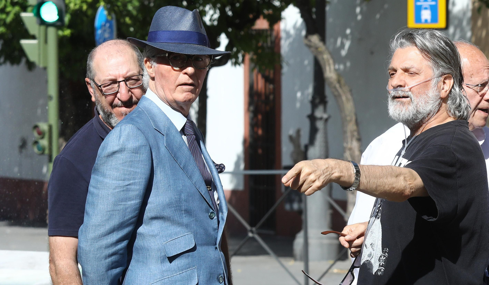 Funeral de Fernando de la Morena en Santiago