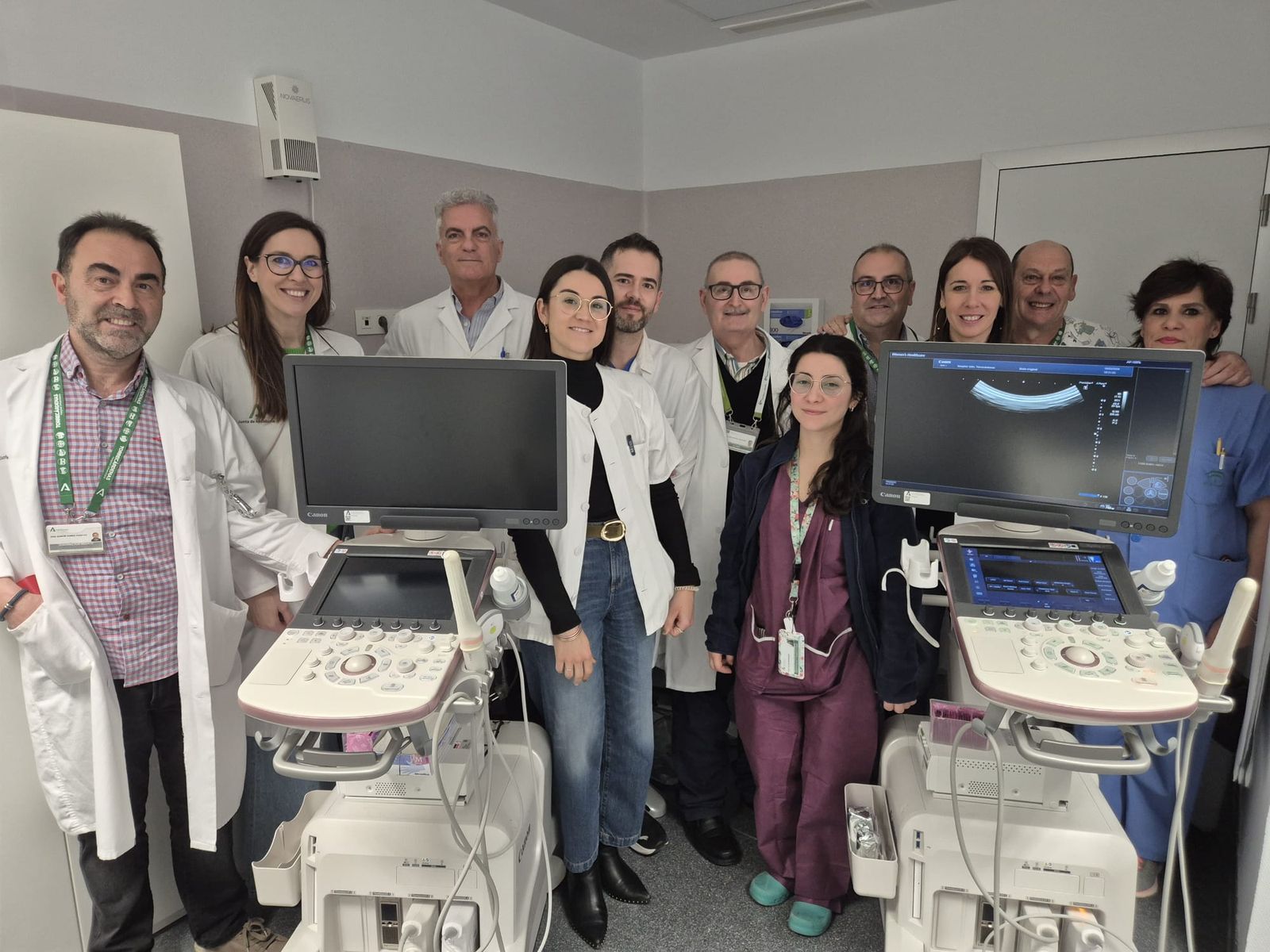 Personal de la Unidad de Reproducción Asistida del Hospital Universitario Torrecárdenas