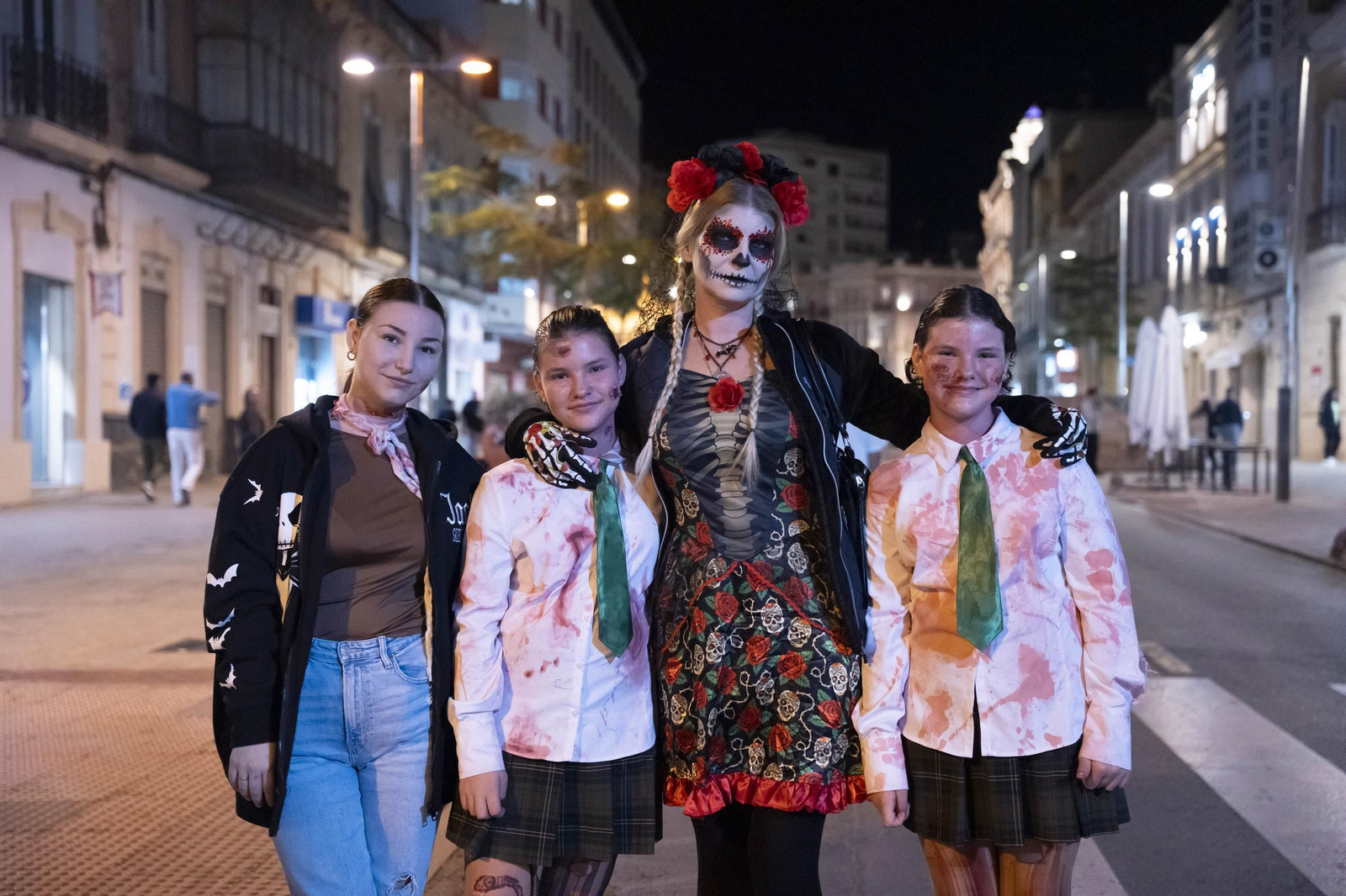 Las mejores imágenes de la noche en negro de Almería