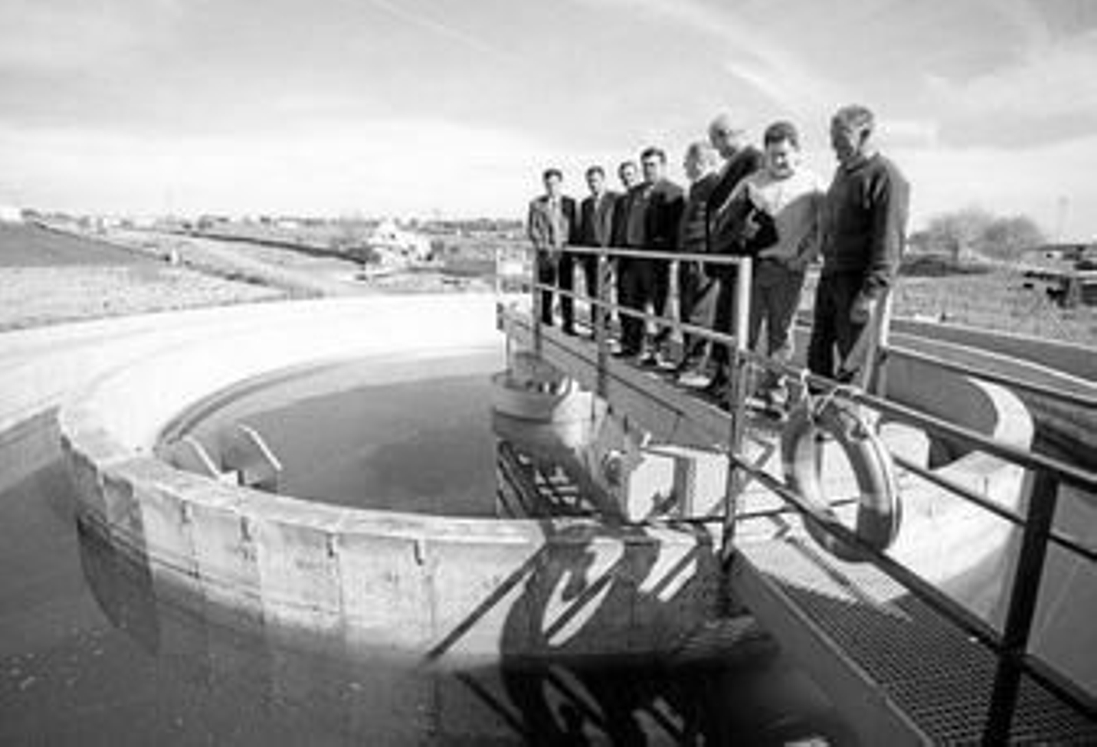 Instalaciones de  la depuradora que da servicio a las localidades de Añora y Dos Torres.