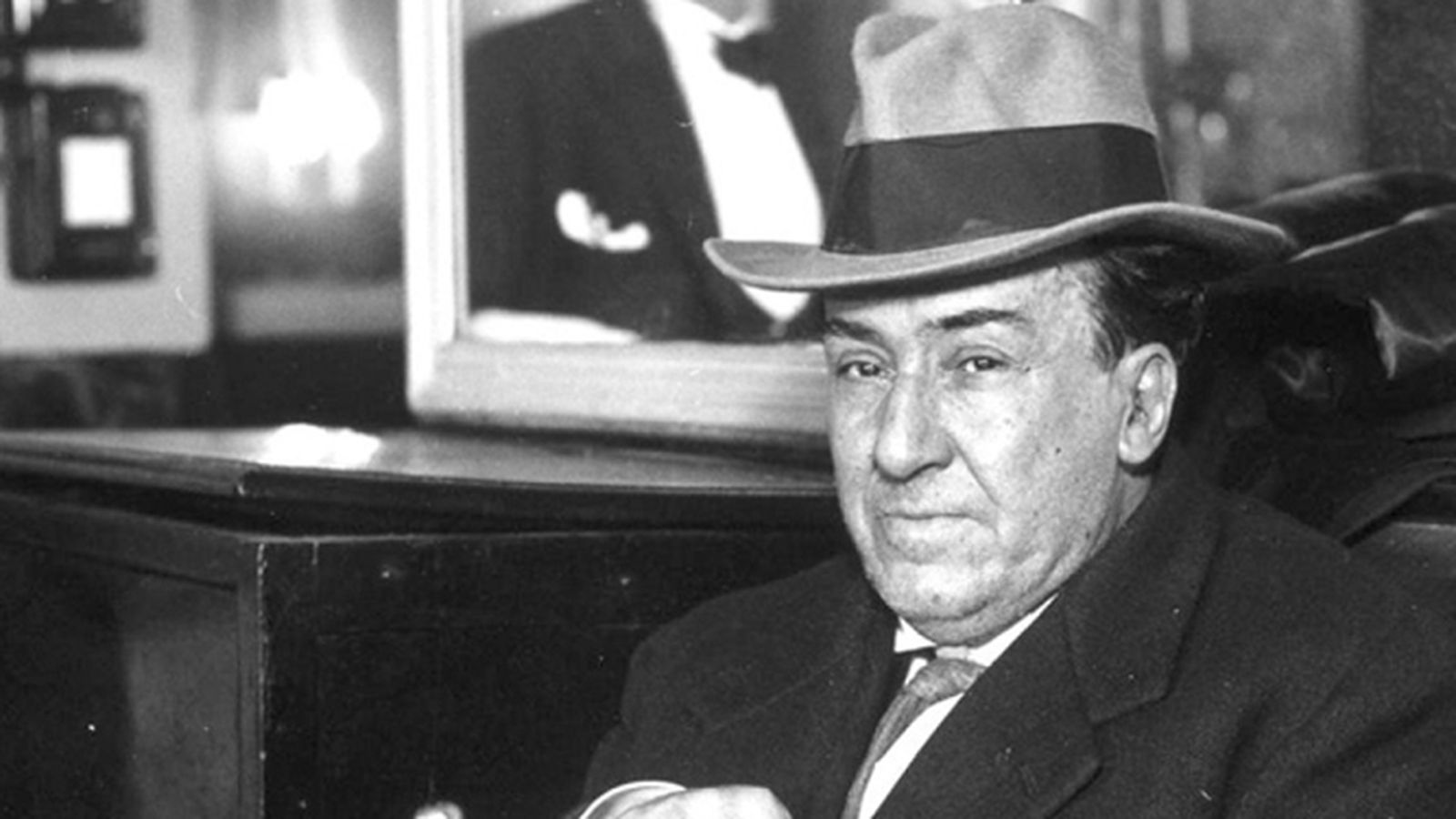 El poeta sevillano Antonio Machado.