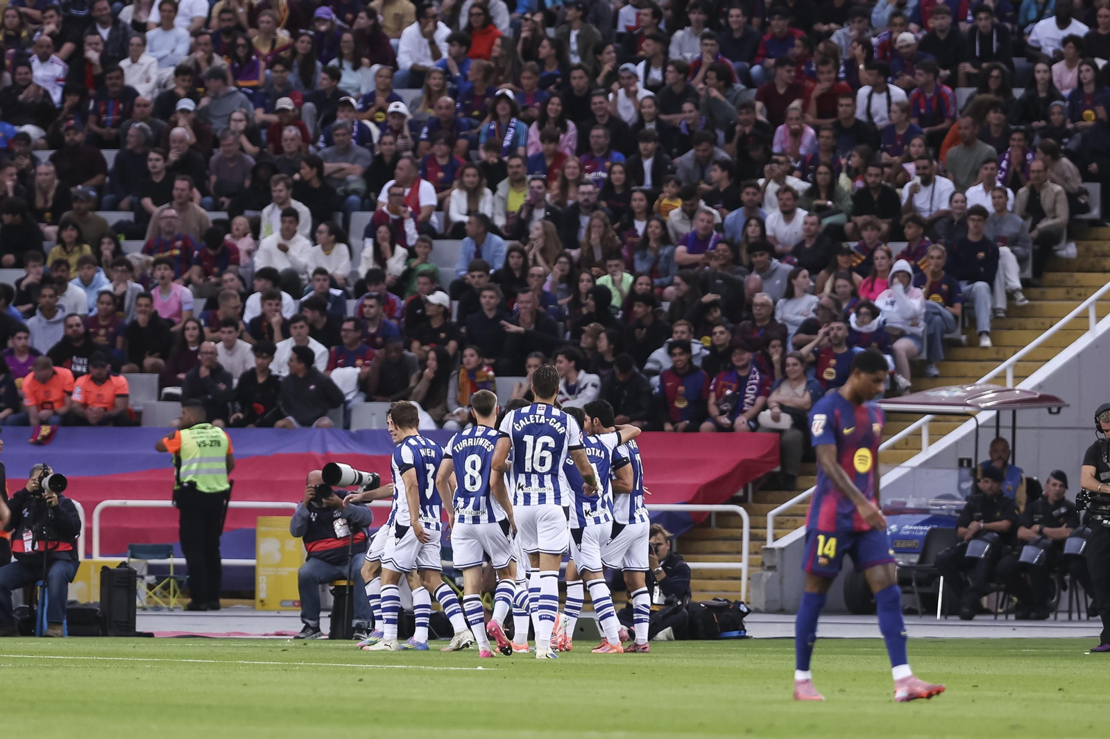 Las imágenes del Barcelona-Real Sociedad