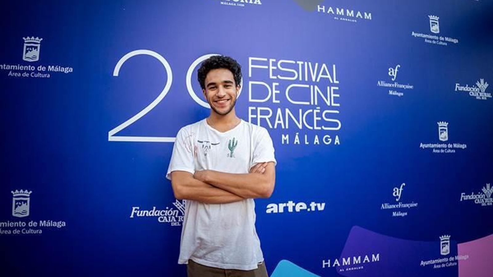 El joven protagonista de 'Le paradise' en Málaga. El joven protagonista de 'Le paradise' en Málaga.