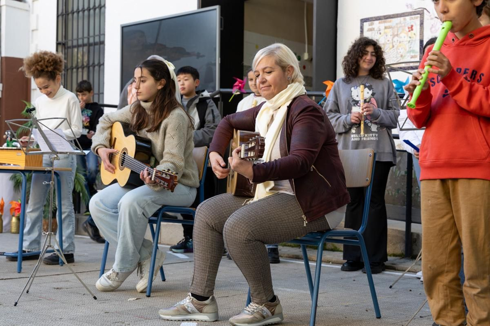 Concesión de la Bandera Verde otorgada por la Red Andaluza de Ecoescuelas al CEIP Jesús María de Jaén
