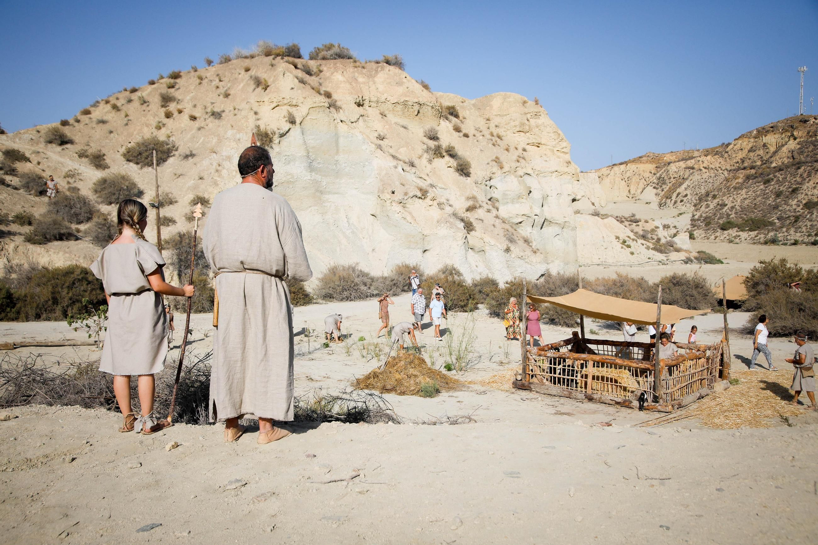 Así se ha vivido la segunda recreación histórica de la cultura argárica en Antas
