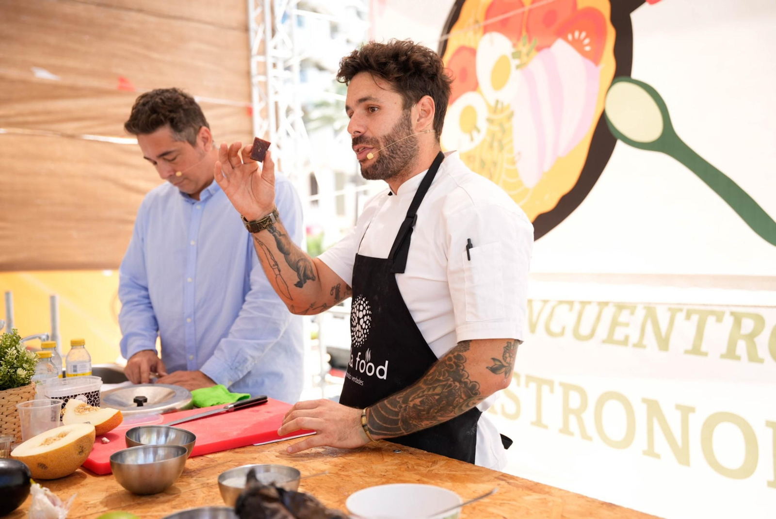 Las mejores imágenes de los showcookings del Obrador Las Pitas y Bosco Benítez