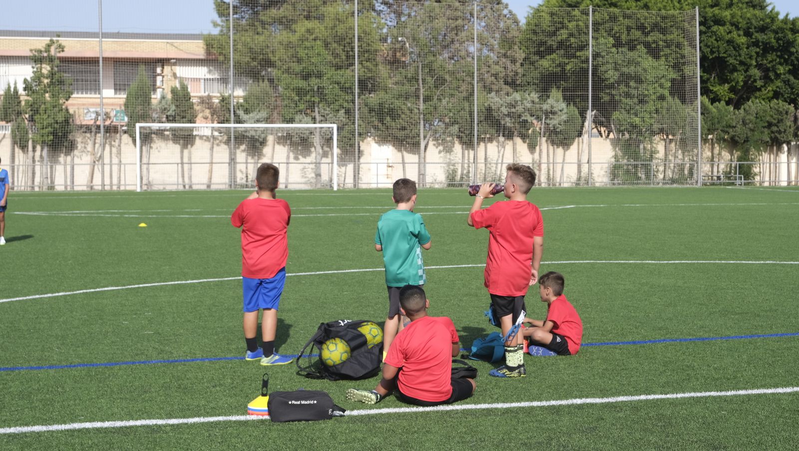 Imágenes de la inauguración de la remodelación del Campo de Fútbol de La Mojonera