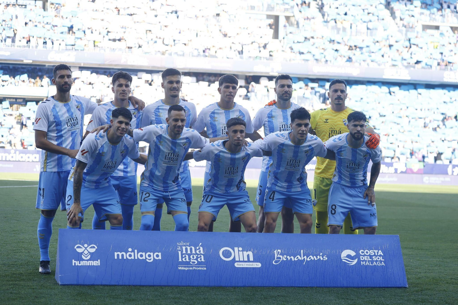 El once en el Málaga CF-CD Castellón