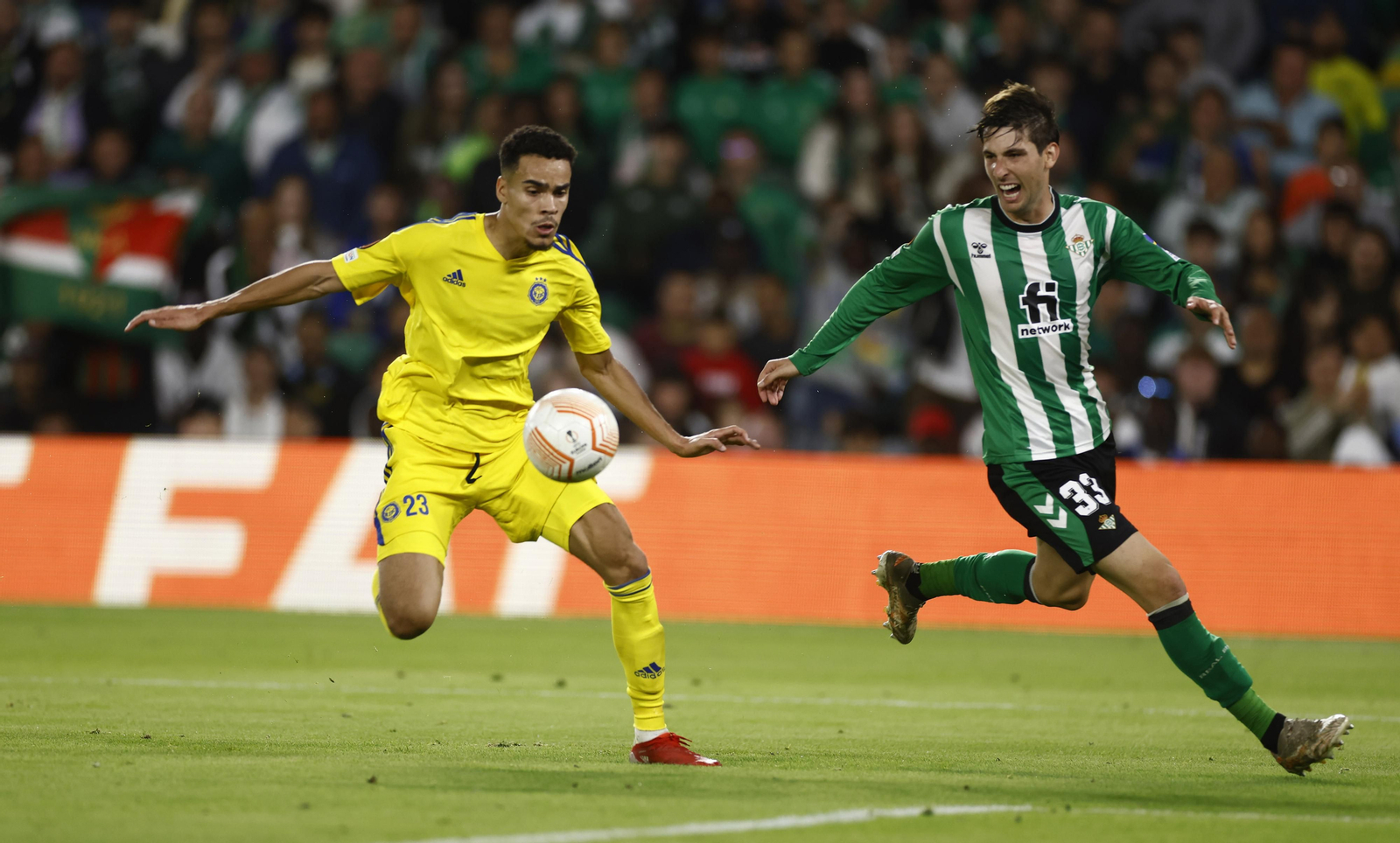 Las imágenes del Betis - HJK Helsinki