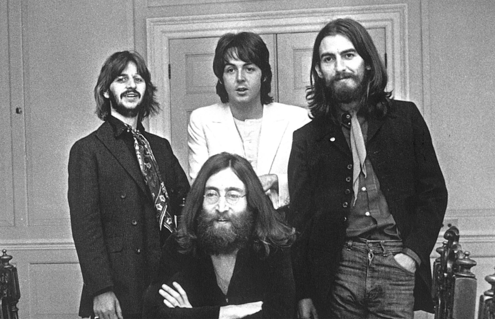Los Beatles  en el año que se publicó 'Let it be' y anunciaron su separación.