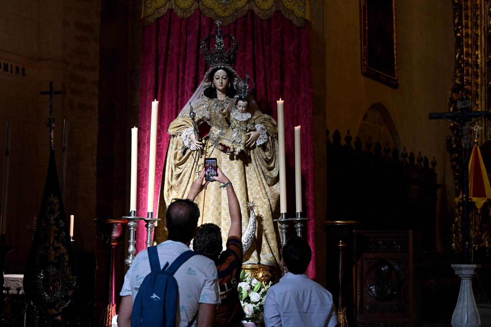 La Virgen del Socorro regresa al culto en San Pedro