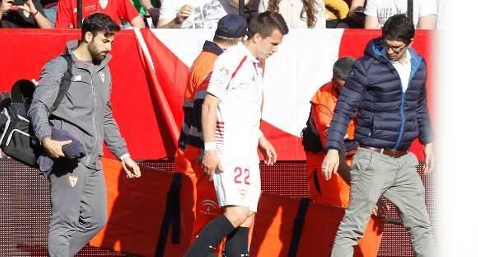 Konoplyanka y N'Zonzi, entre dos y tres semanas de baja