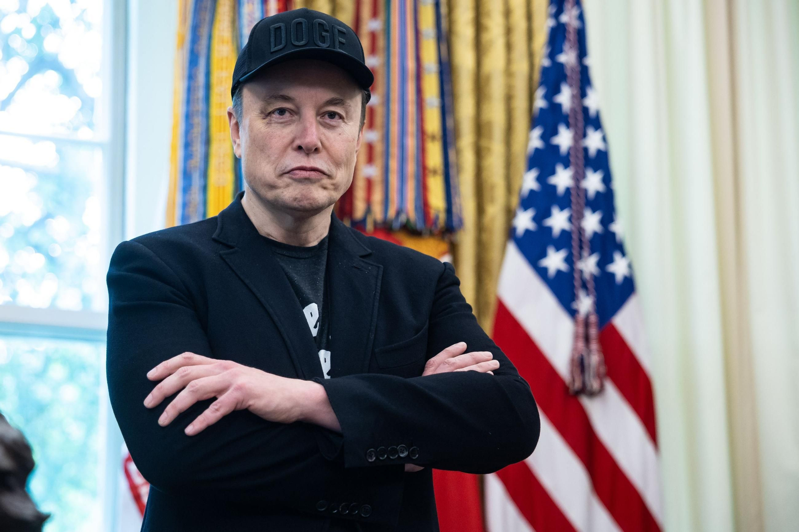 Elon Musk, jefe de la empresa SpaceX, en el Despacho Oval.