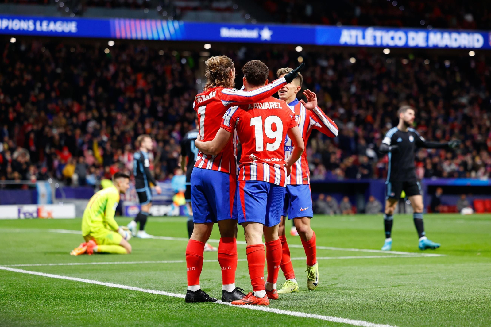 Las fotos del Atlético de Madrid - Slovan de Bratislava