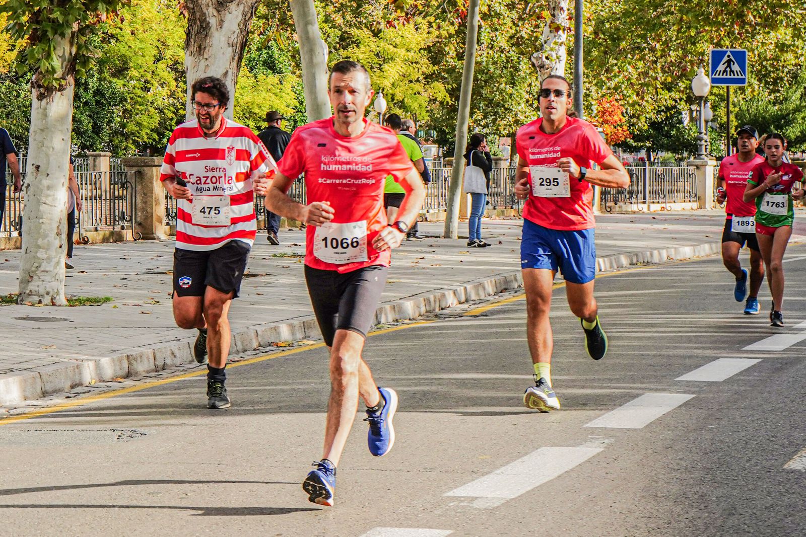 Las imágenes de la Carrera de la Cruz Roja en Granada