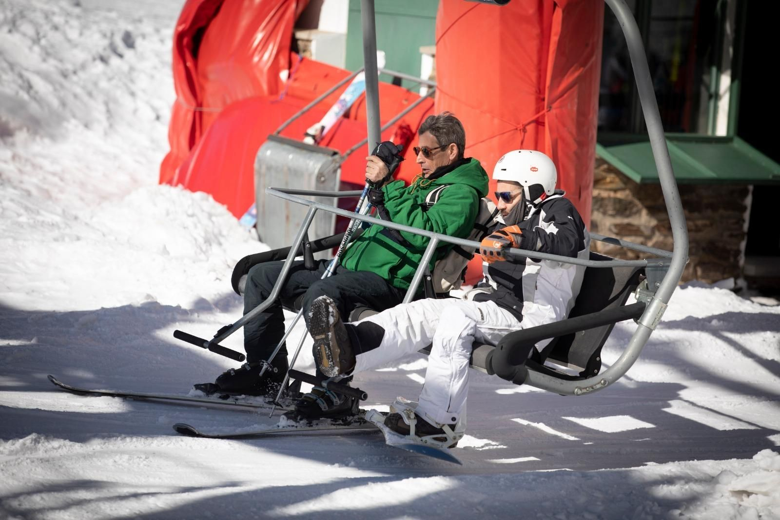La jornada de esquí en Sierra Nevada, en imágenes