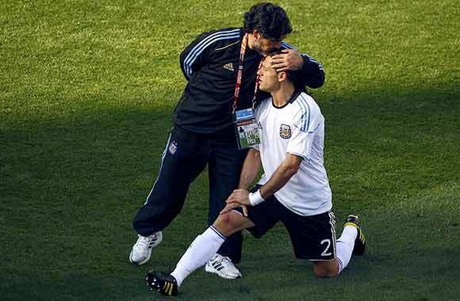 Alemania ironiza: "¡Gracias a Dios que tienen a Demichelis!"