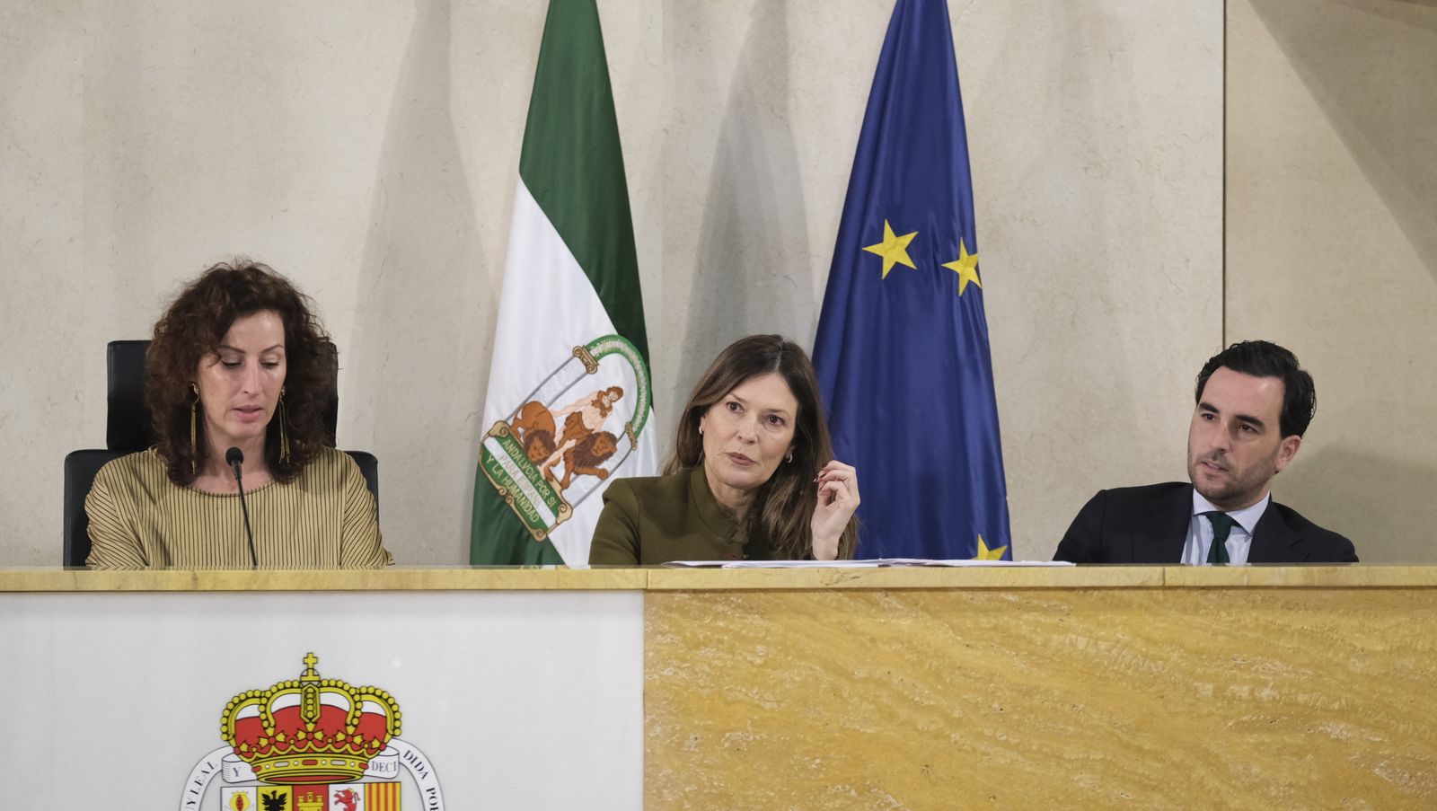 La alcaldesa, Martínez Labella y Sánchez