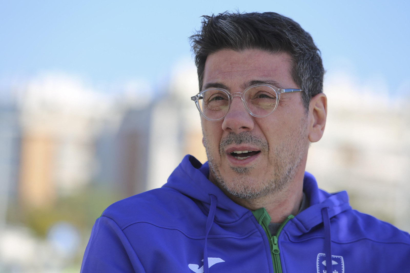 Fotis Katsikaris, en una entrevista con este periódico. Fotis Katsikaris, en una entrevista con este periódico.