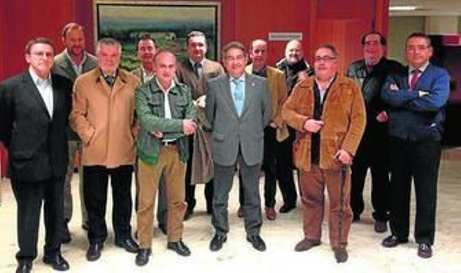 El Jurado taurino de los premios de la Fundación Caja Rural del Sur.