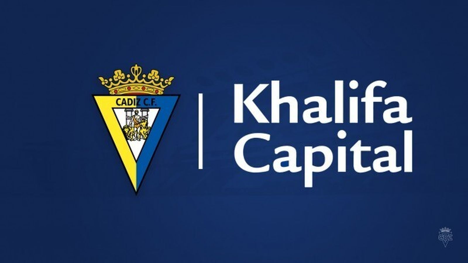 El Cádiz y Khalifa Capital llegan a un acuerdo.