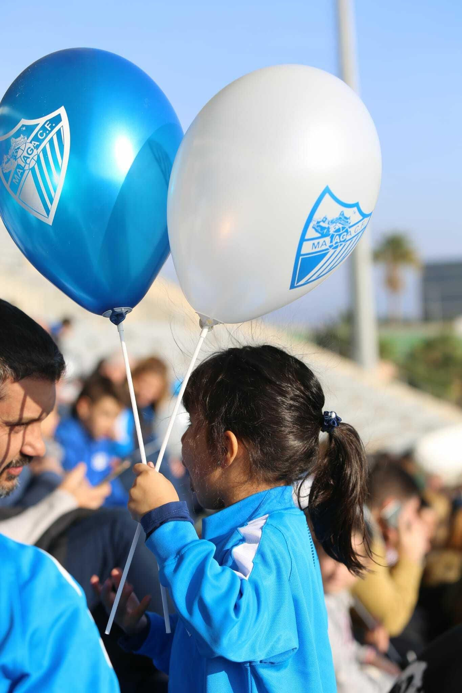 Las fotos del entrenamiento del Málaga a puerta abierta Las fotos del entrenamiento del Málaga a puerta abierta