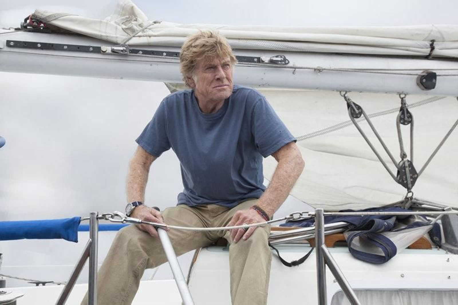 Robert Redford es el protagonista de ‘Cuando todo está perdido’