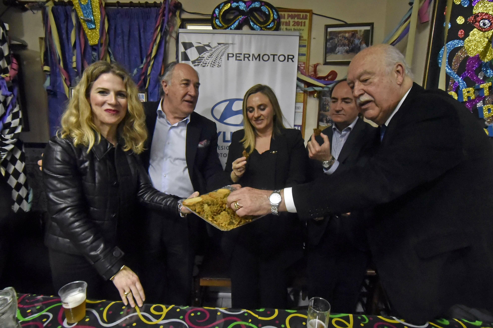 Ana Mestre, José Ignacio Landaluce, Marifrán Carazo, Gerardo Landaluce y Felipe Mediavilla.