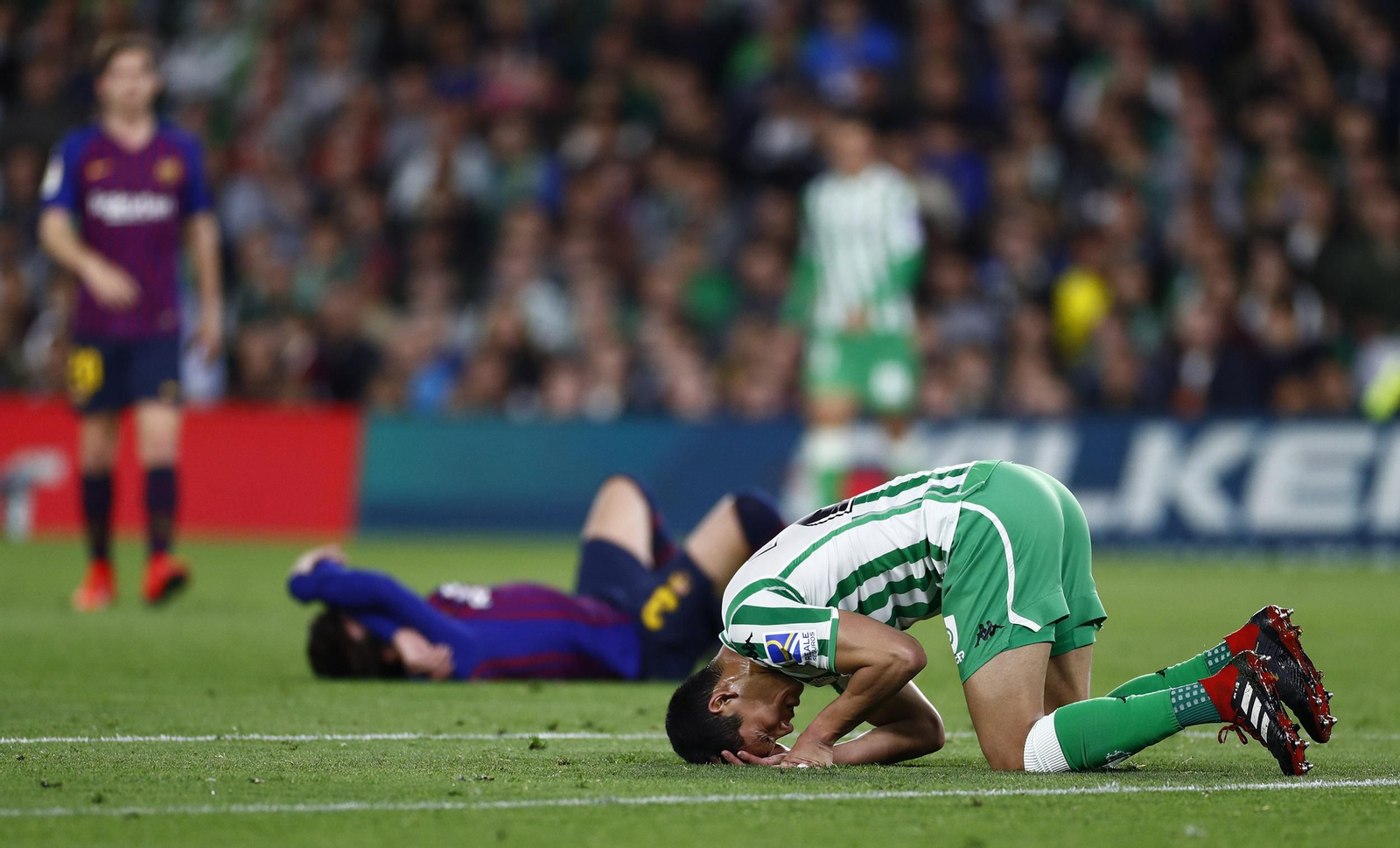El Betis-Barcelona, en imágenes