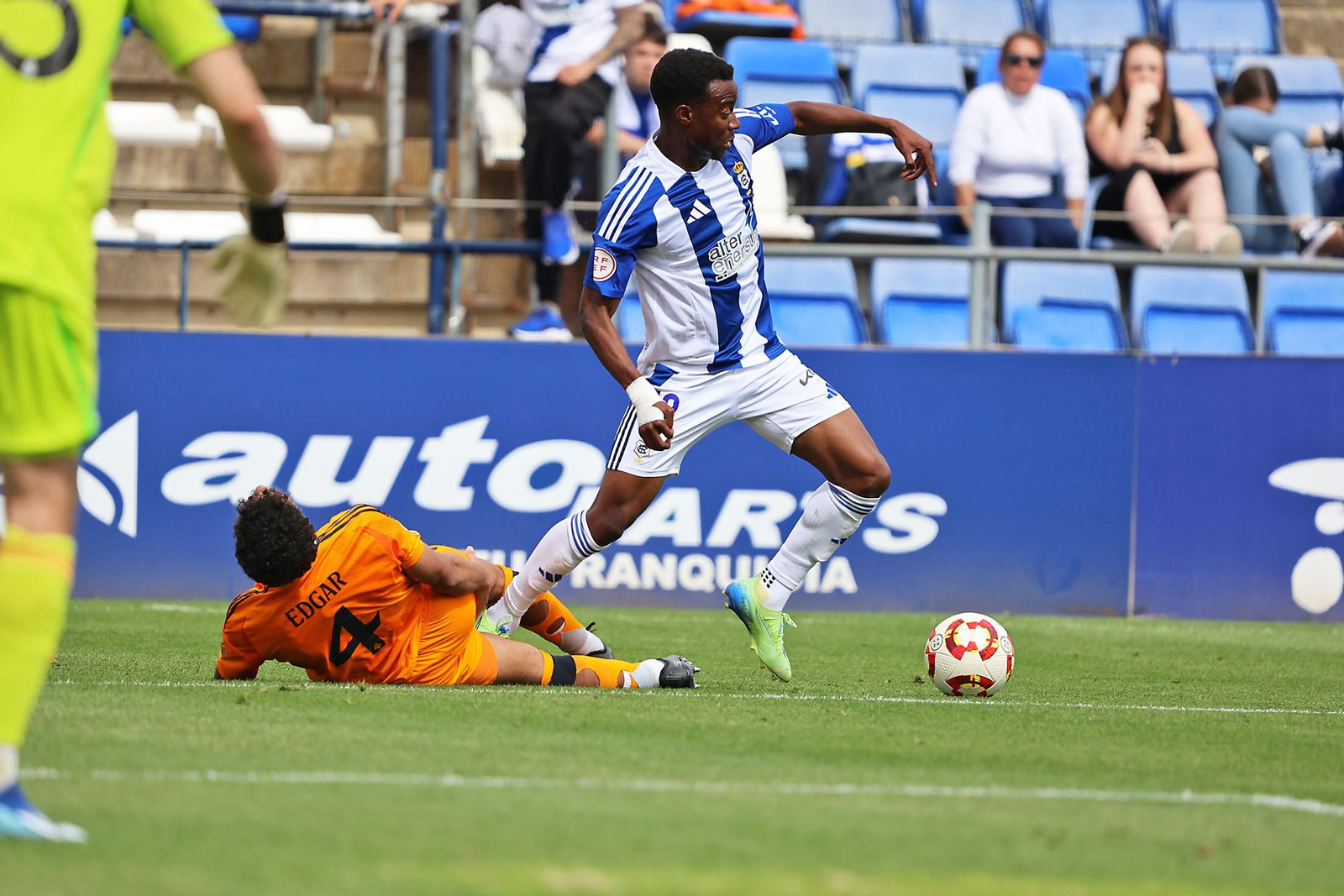 Las imágenes del Recreativo de Huelva- Real Madrid Castilla