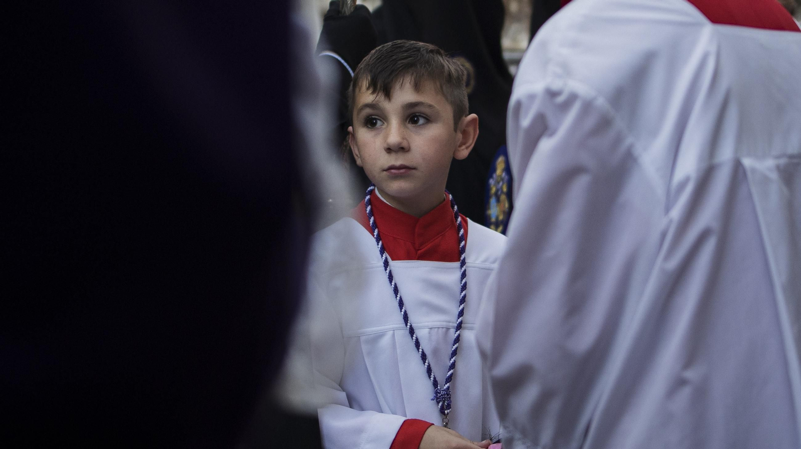 Imágenes de la Hermandad de El Mayor Dolor en el Jueves Santo de Jerez 2025