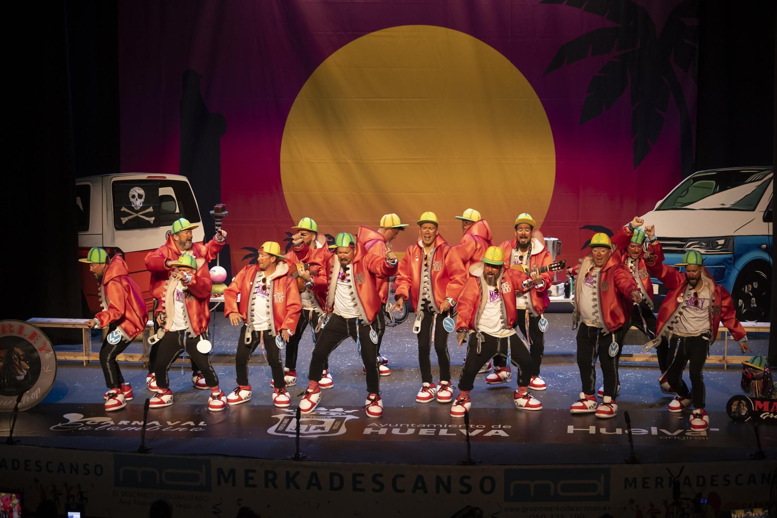 La última jornada de semifinales del Carnaval de Huelva, en imágenes