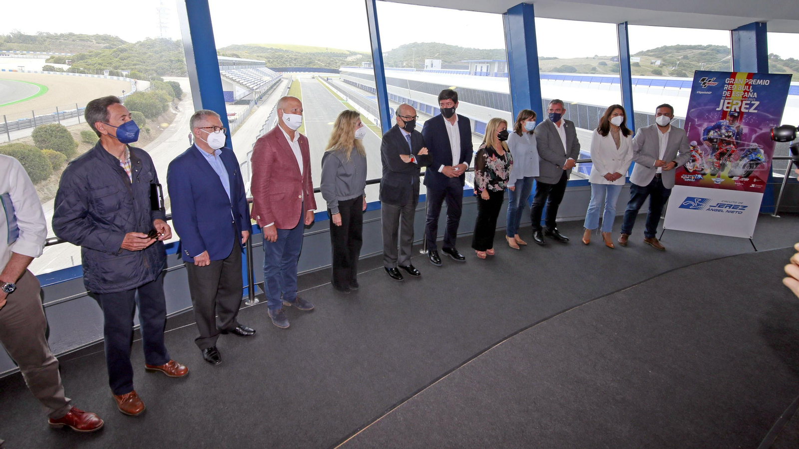 Presentación del G.P. de España en el Circuito de Jerez - Ángel Nieto