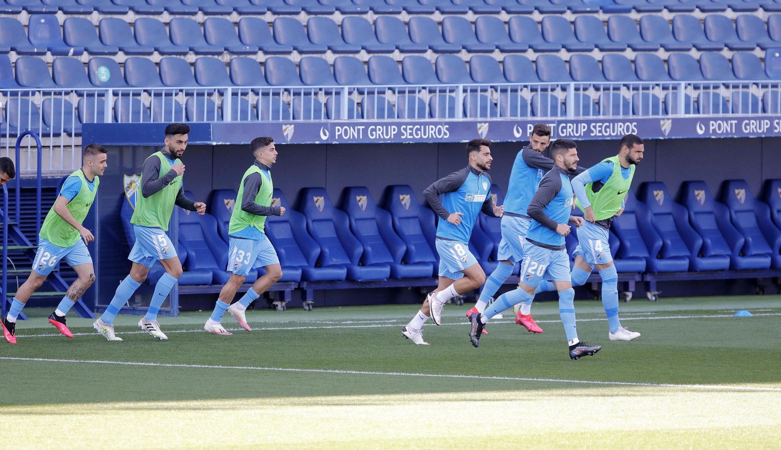 Las fotos del Málaga CF-Zaragoza