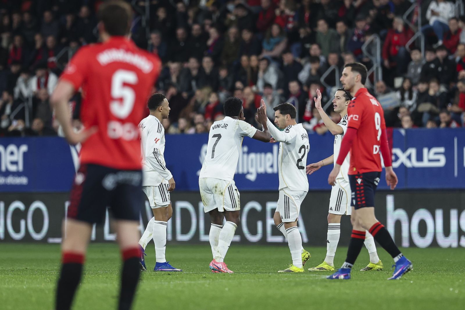 Las fotos de la derrota del Real Madrid contra Osasuna