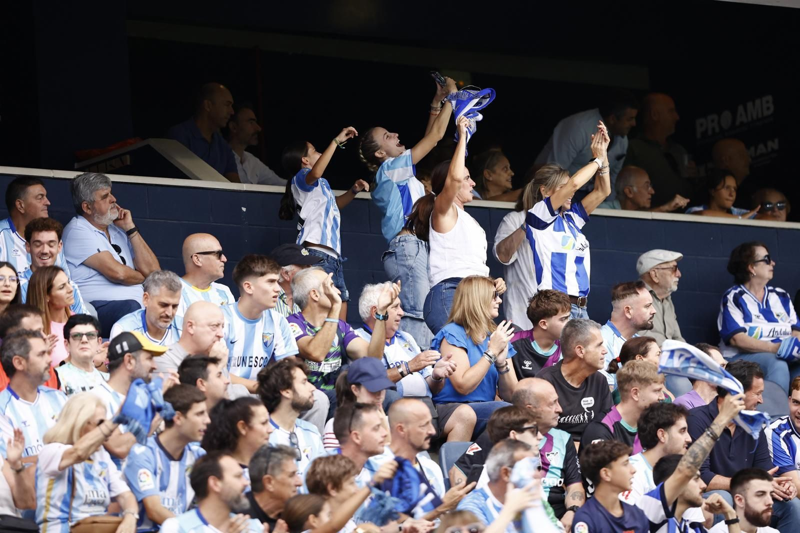 Las fotos del Málaga - Andorra