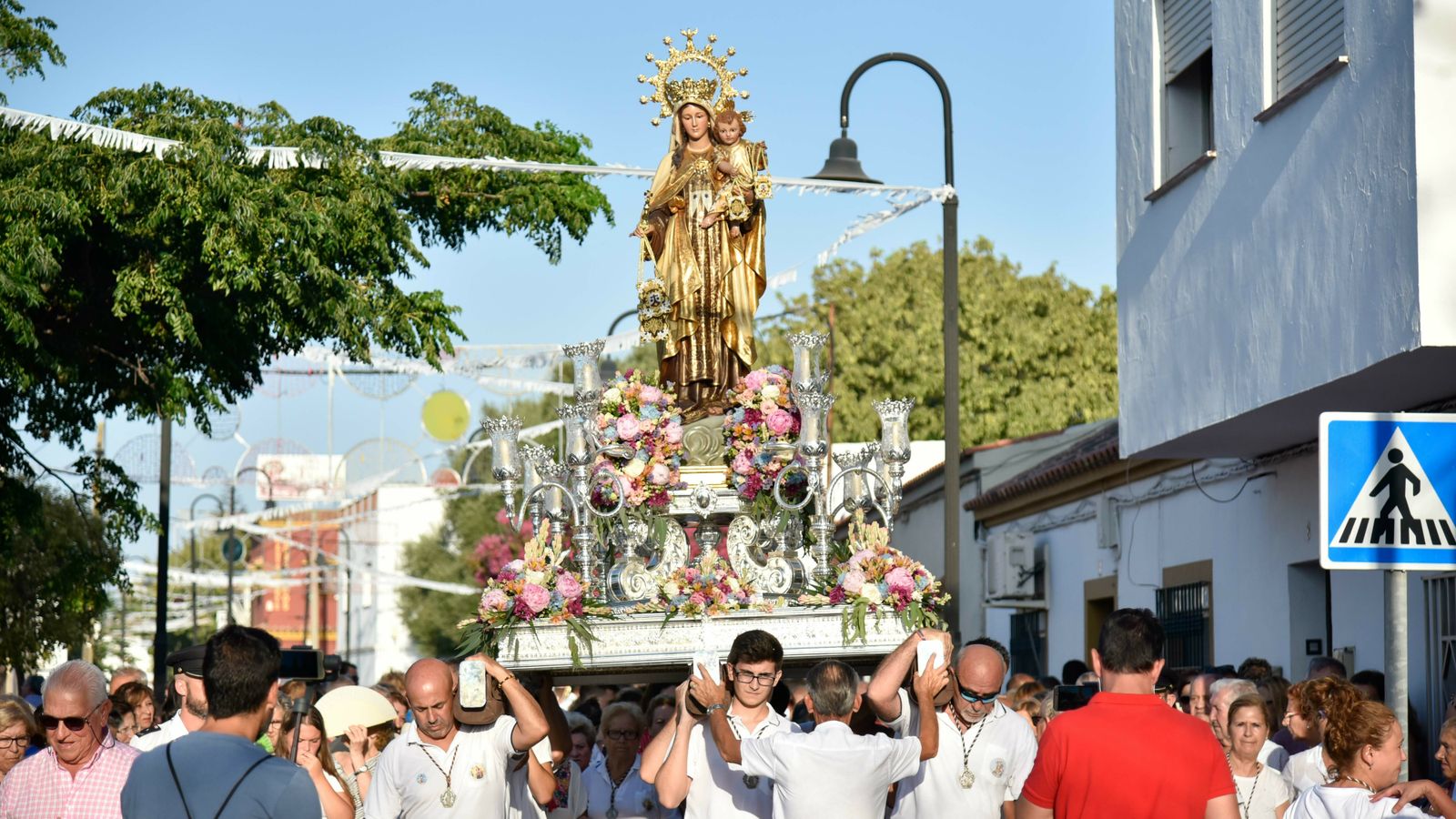 Las mejores fotos de la procesión  de la Virgen del Carmen en Palmones