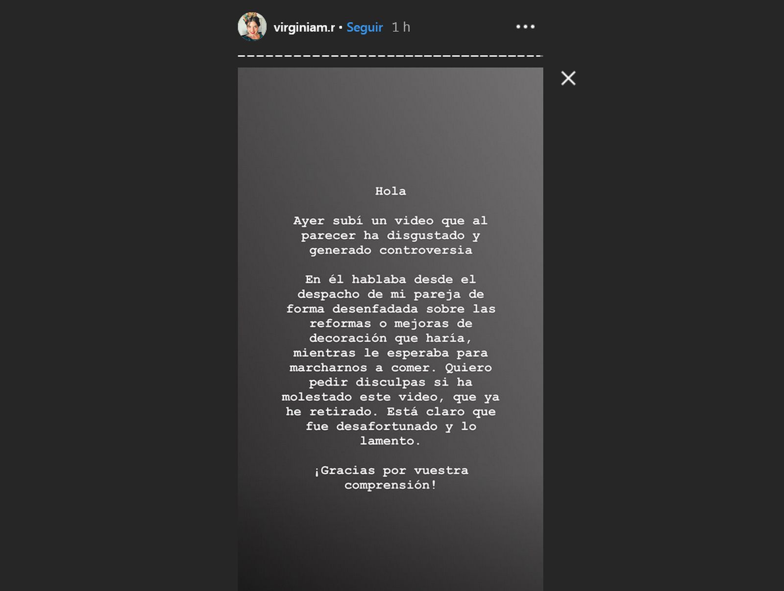 La pareja de un director general de la Junta pide disculpas por el vídeo de la redecoración del despacho