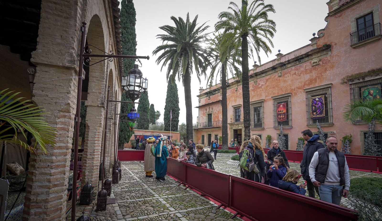 Imágenes del Cartero Real en el Alcázar de Jerez