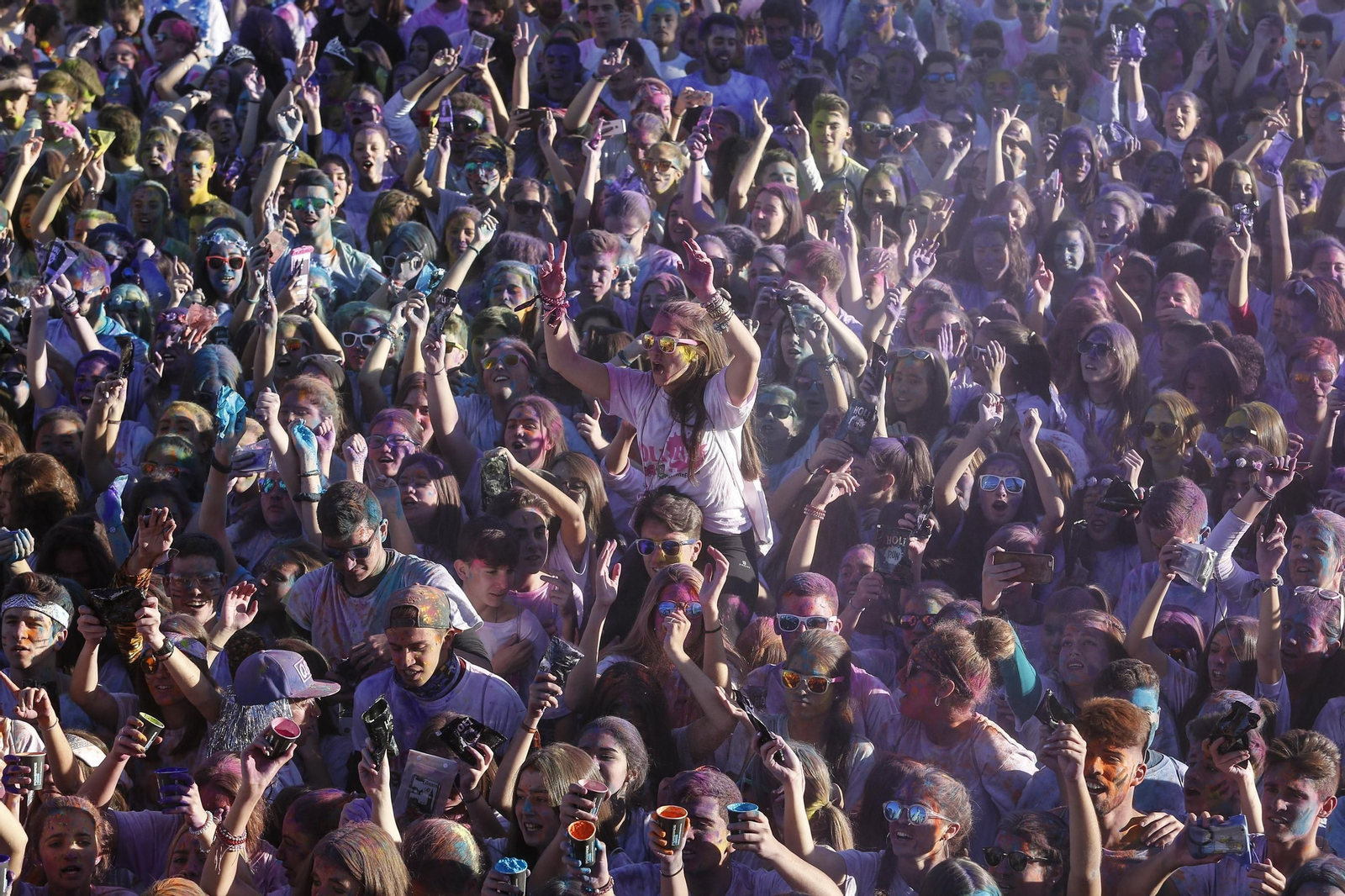 Imágenes del Holi Live en Granada