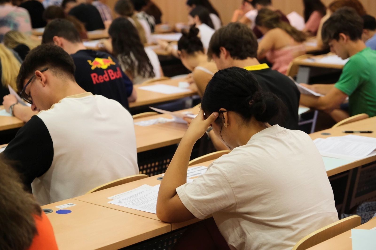 El primer día de la Selectividad extraordinaria de julio en Córdoba, en imágenes