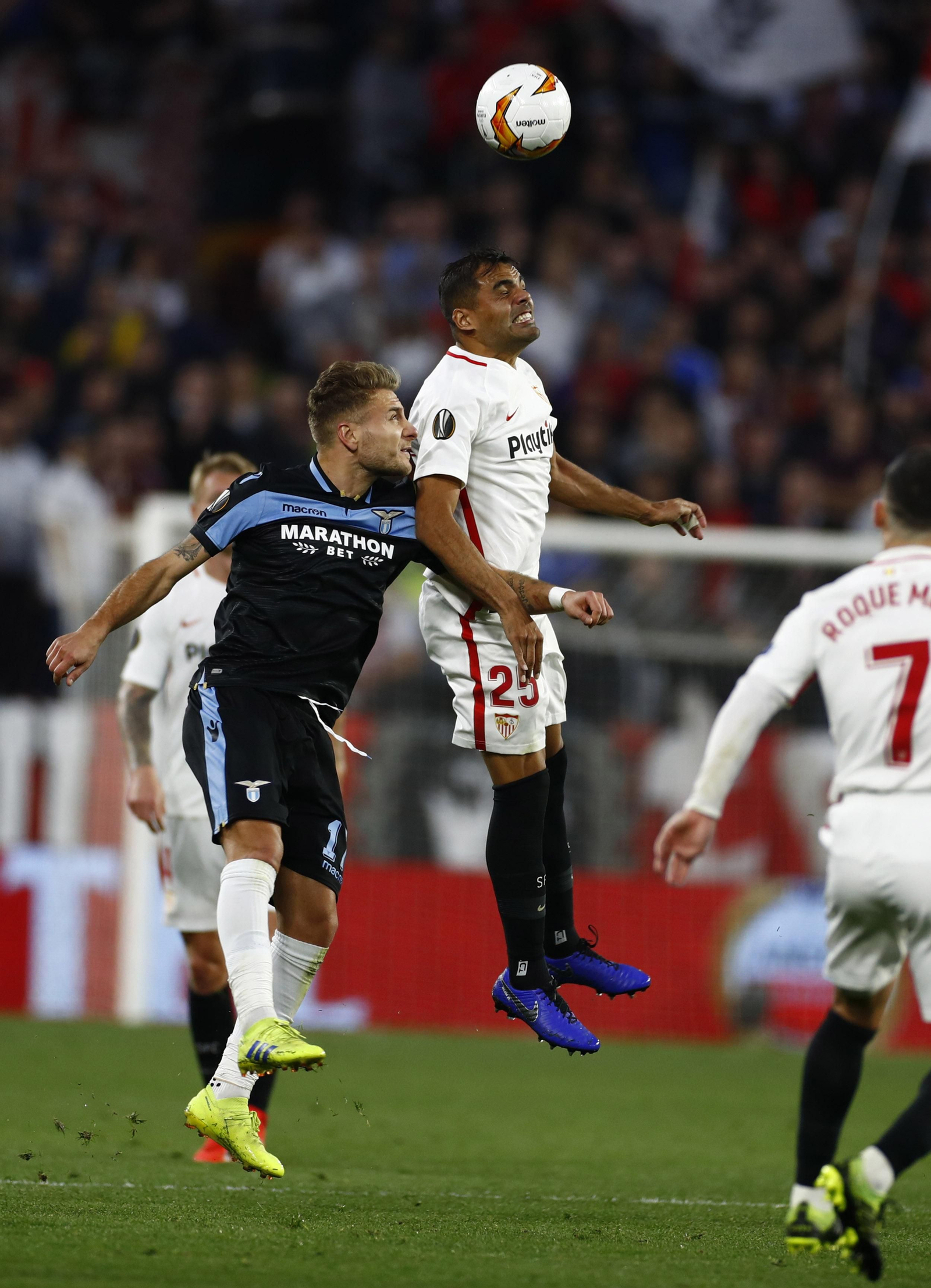 El Sevilla FC-Lazio, en imágenes