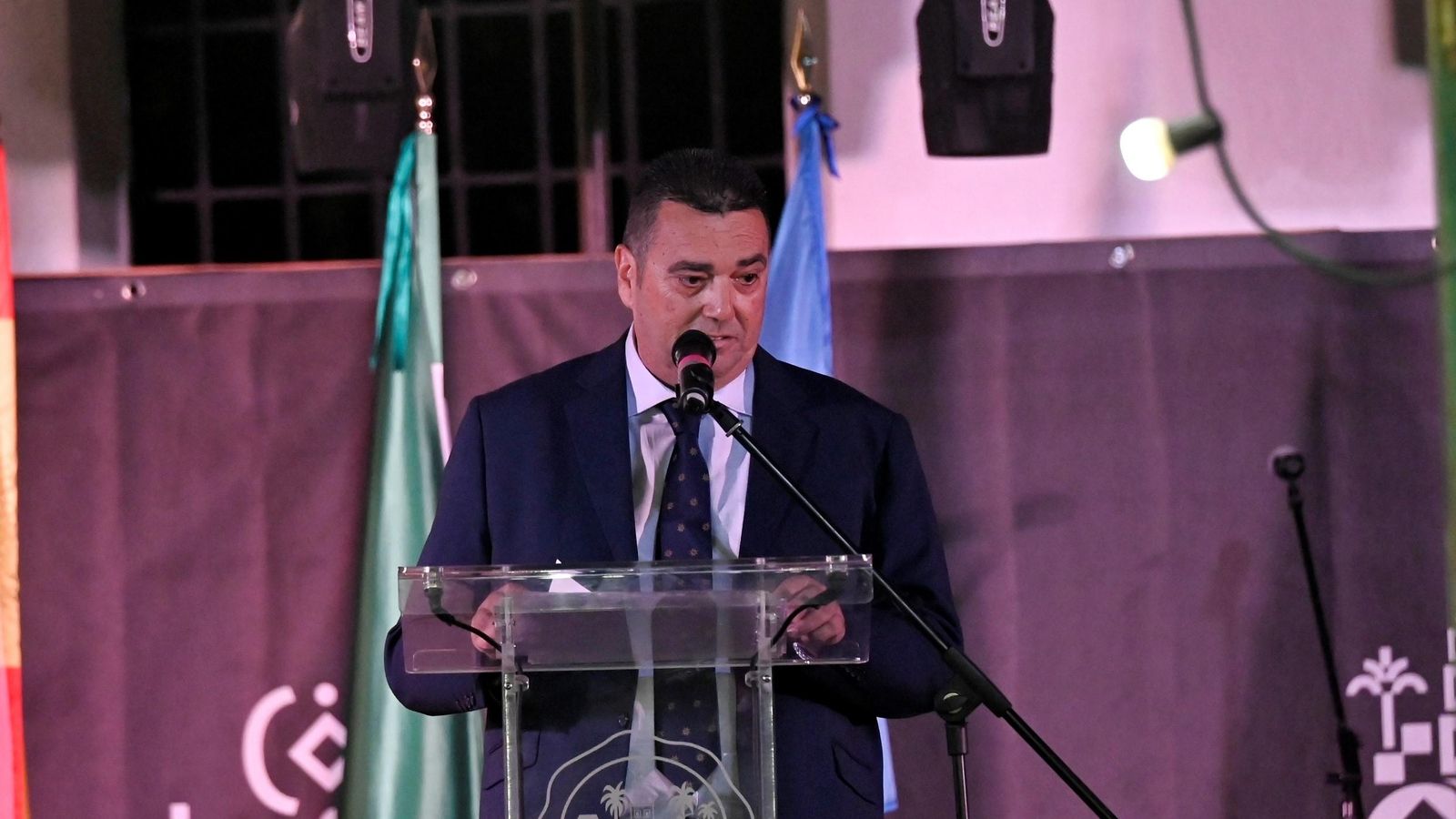 García Osuna, durante el pregón.