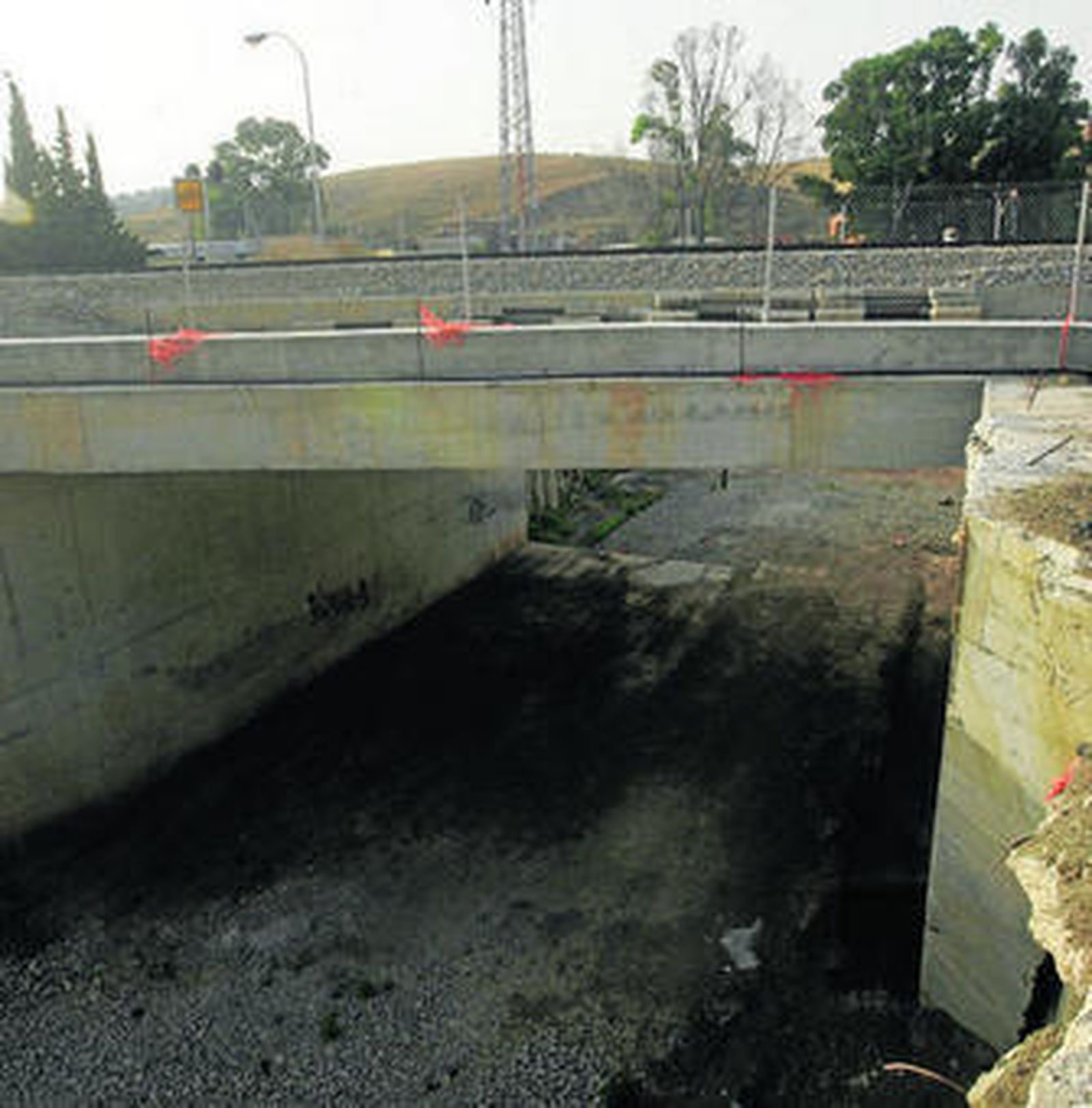 Imagen de archivo del paso subterráneo que se terminará de construir.