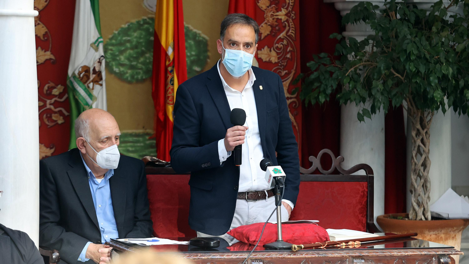 Imágenes de la toma de posesión de Ramón Galán como Alcalde de Trebujena