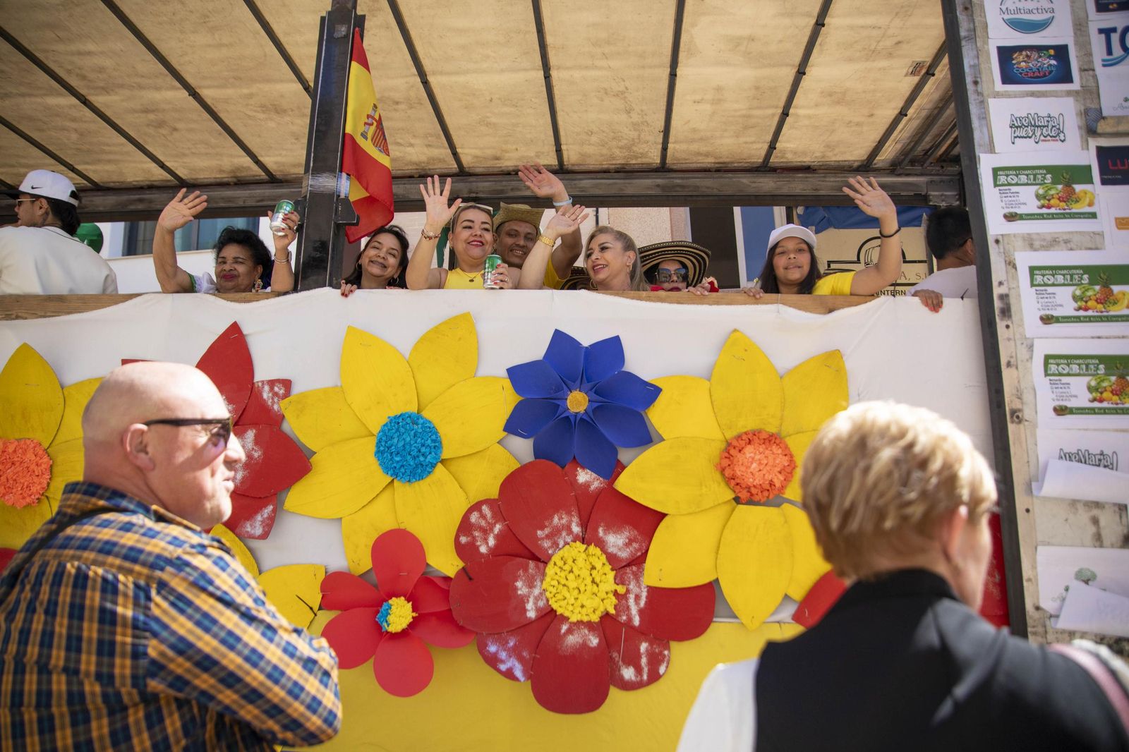 Las imágnes de la misa y procesión en honor a San Marcos en El Ejido