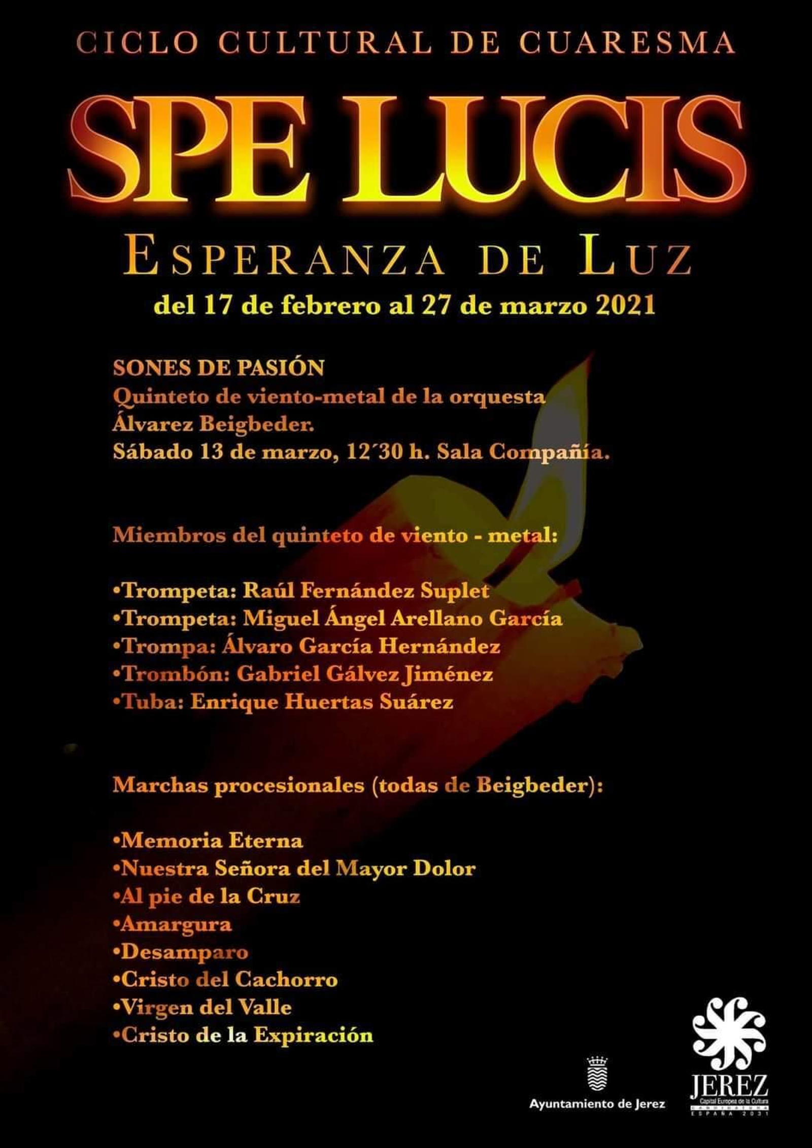 Cartel del concierto.