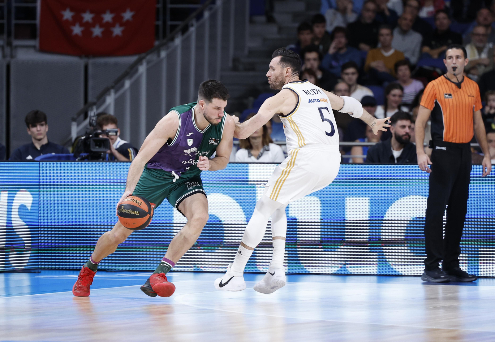 El Real Madrid-Unicaja, en fotos