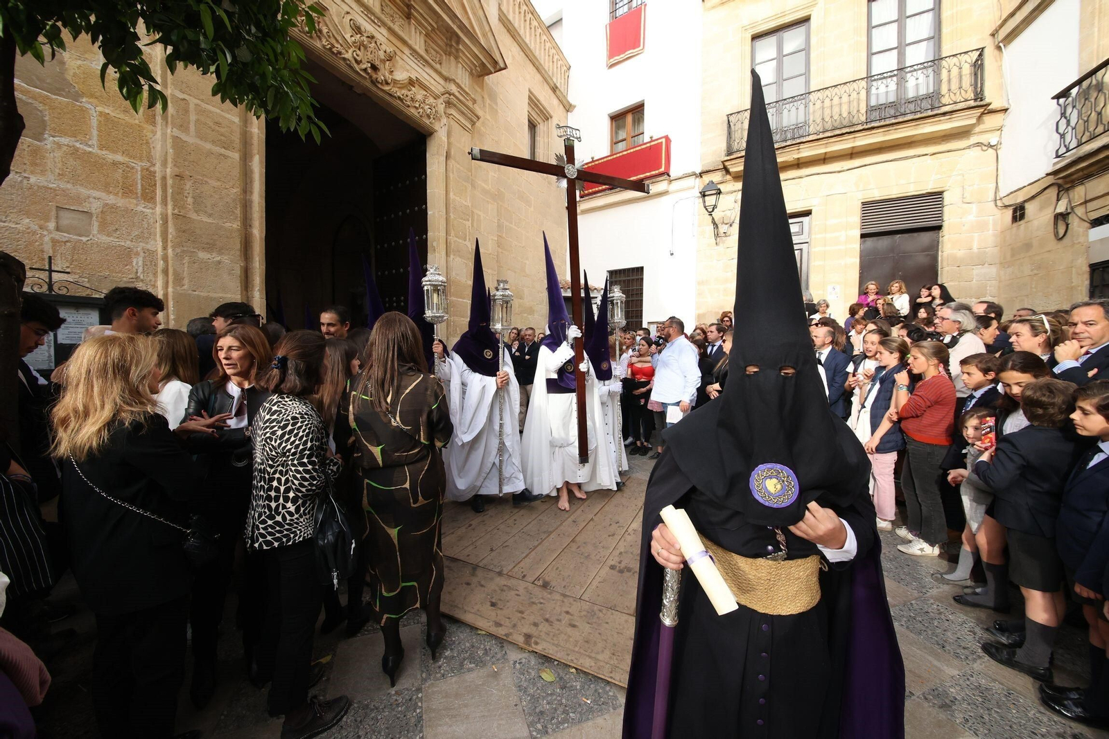 Jueves Santo en Jerez: Imágenes del la Hermandad del Mayor Dolor