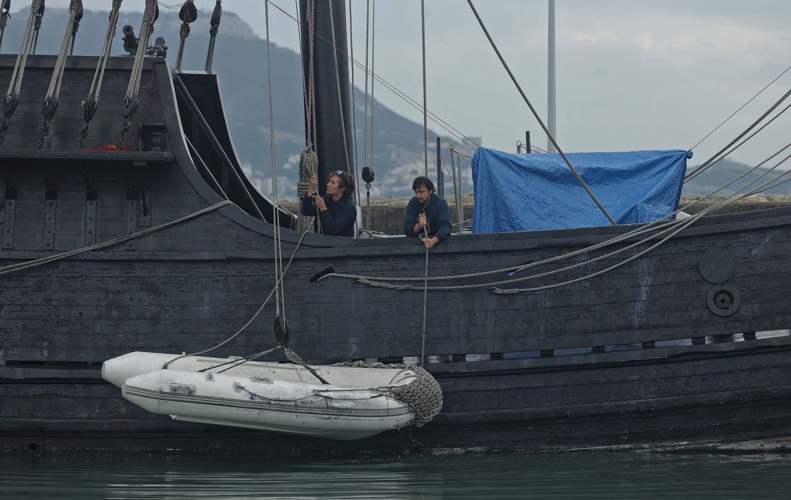 Fotos del navío Nao Victoria en Algeciras